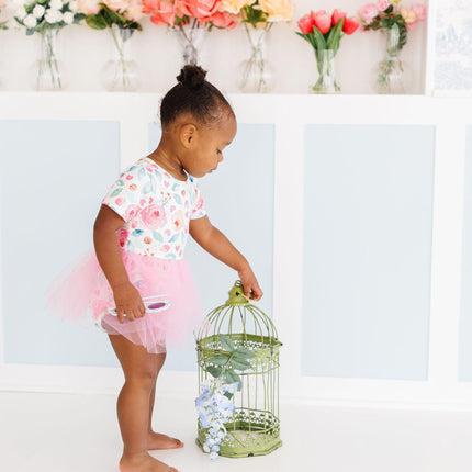 SALE Rosettes Tutu Bodysuit
