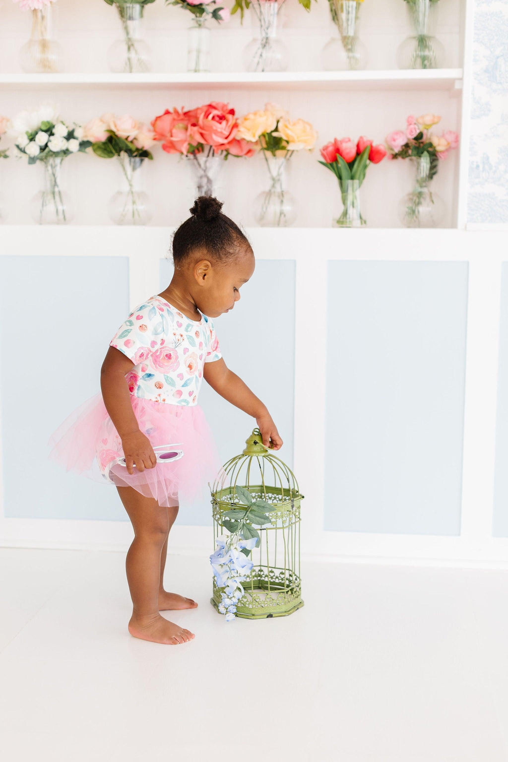 SALE Rosettes Tutu Bodysuit