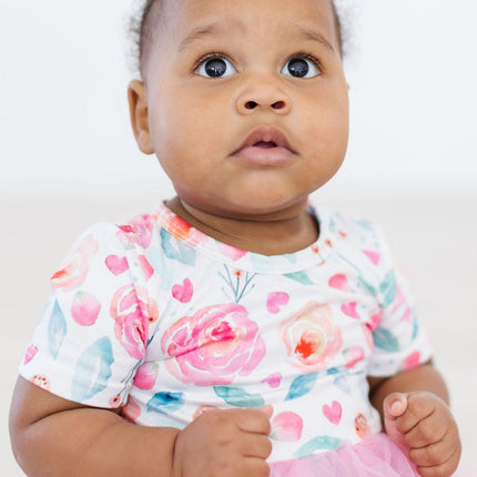 SALE Rosettes Tutu Bodysuit