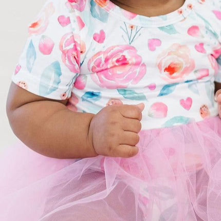 SALE Rosettes Tutu Bodysuit