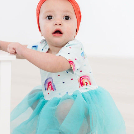SALE Rainbow Grooves Tutu Bodysuit