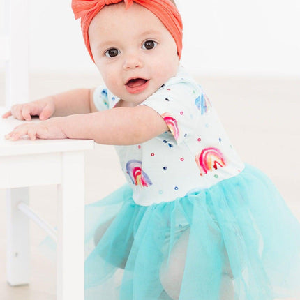 SALE Rainbow Grooves Tutu Bodysuit