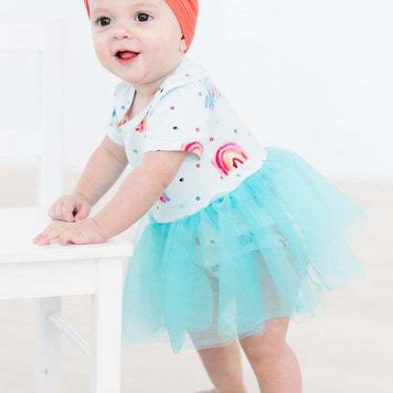 SALE Rainbow Grooves Tutu Bodysuit