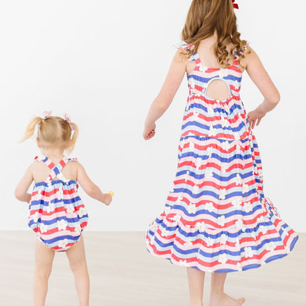 July Vibes Ruffle Maxi Dress
