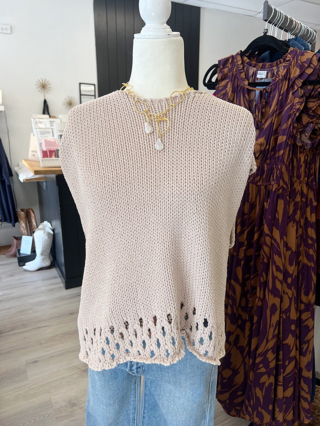 Sand Sweater Vest
