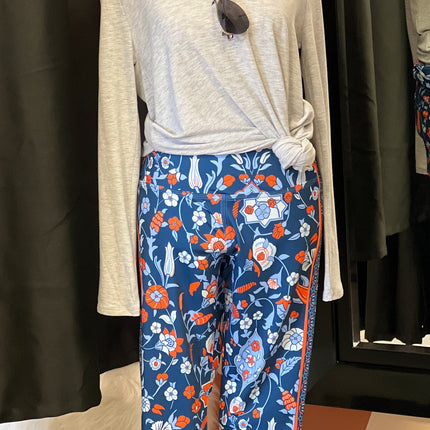 Designer Blue & Orange Leggings
