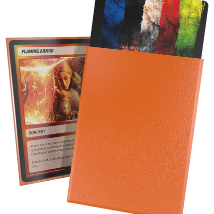 CORTEX SLEEVES MATTE STANDARD SIZE (100) - ORANGE