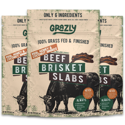 Raw Honey & Coconut Aminos Brisket Slabs
