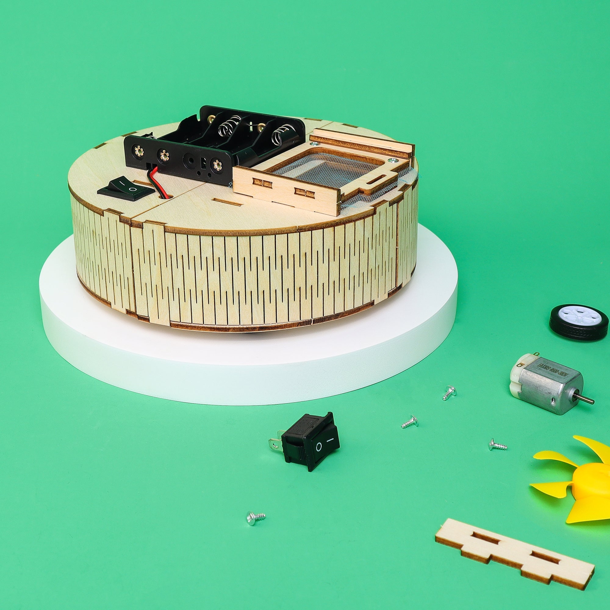DIY Robot Vacuum Kit – STEM Educational Toy