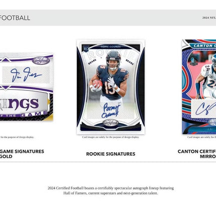 2024 Panini Certified Football Hobby Box