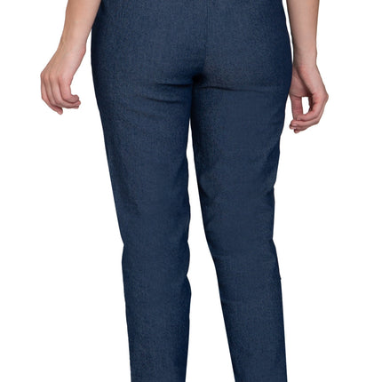 Women's Elastic Waist Pull On Jeans in Denim & Twill - Soft & Lightweight with a bit Stretch