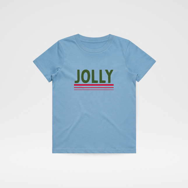 JOLLY TODDLER GRAPHIC TEE - BLUE