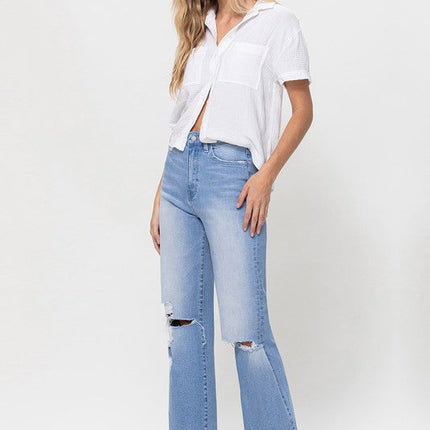 High Rise Vintage Flare Jeans
