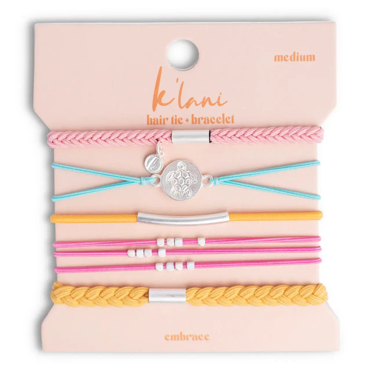 "Embrace" Hair Tie Bracelets