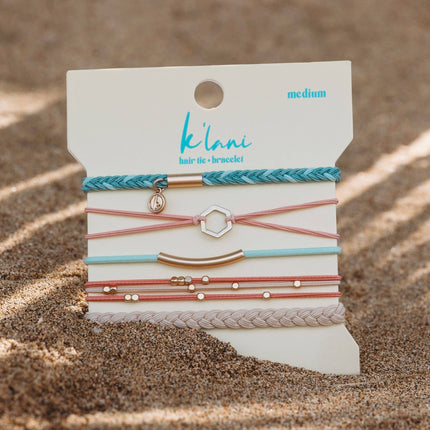 "Live" Hair Tie Bracelets