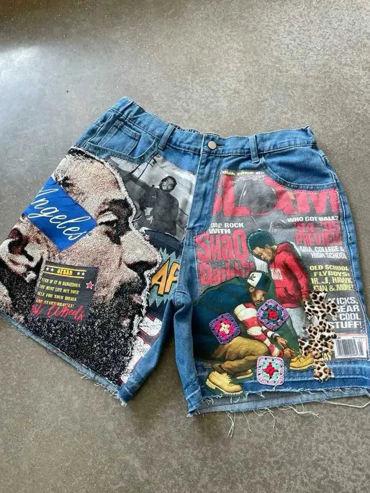 Reconstructed Canvas Shorts