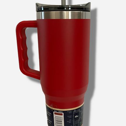 Buc-ee's Yukon Outfitters Red 40oz Tumbler