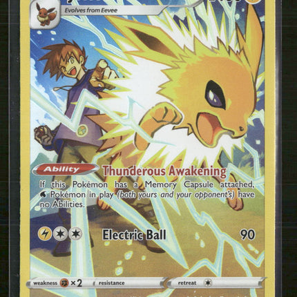 SWSH09: Brilliant Stars Trainer Gallery Jolteon #TG04/TG30