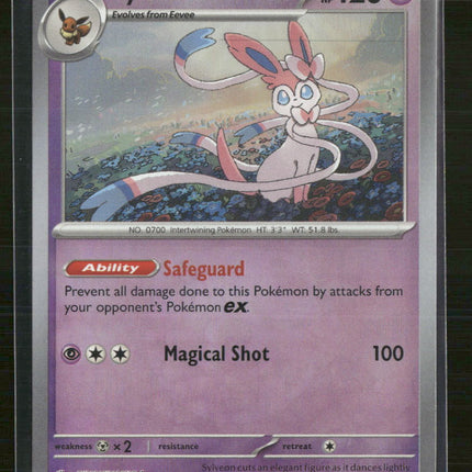 SV: Prismatic Evolutions Sylveon (Master Ball Pattern) #040/131