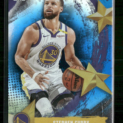 2025-26 Topps Stars of the NBA Blue Rainbow Stephen Curry #/150 #SA-5