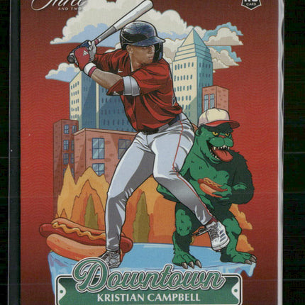 2025 Panini Three and Two Downtown Kristian Campbell #2