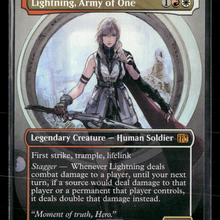 FINAL FANTASY Lightning, Army of One (Borderless) #320
