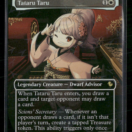 Commander: FINAL FANTASY Tataru Taru (Borderless) (Chocobo Track Foil) #466