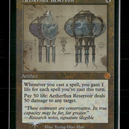 The Brothers' War: Retro Frame Aetherflux Reservoir (Schematic) Foil #65