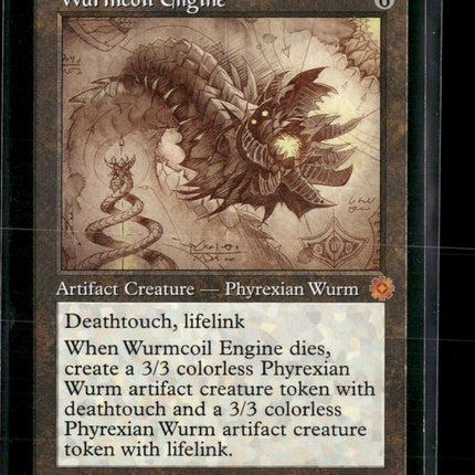 The Brothers' War: Retro Frame Artifacts Wurmcoil Engine (Schematic) #126