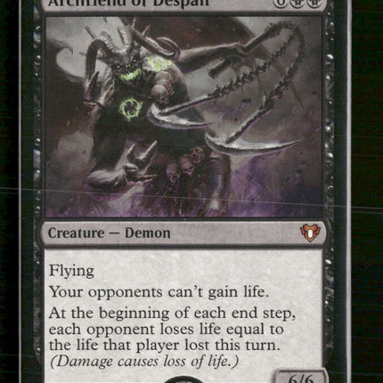 Commander Masters Archfiend of Despair #137