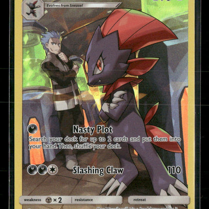SM - Cosmic Eclipse Weavile (Secret) #238/236