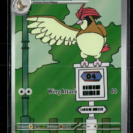 SV03: Obsidian Flames Pidgeotto #208/197