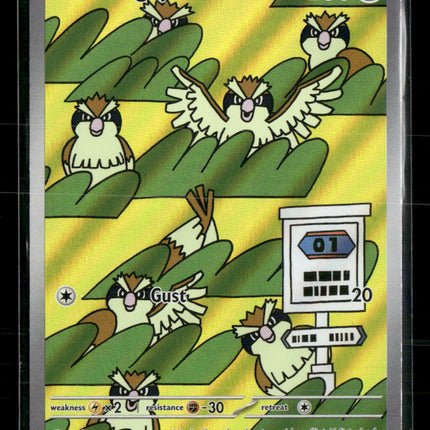 SV03: Obsidian Flames Pidgey #207/197