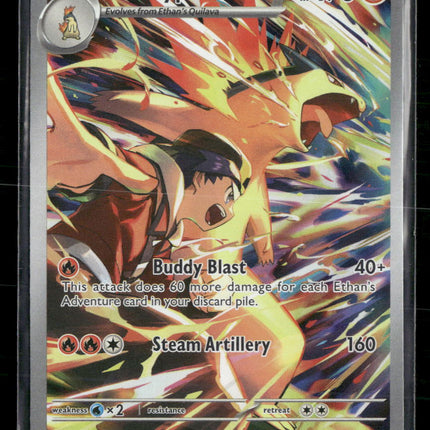 SV10: Destined Rivals Ethan's Typhlosion #190/182