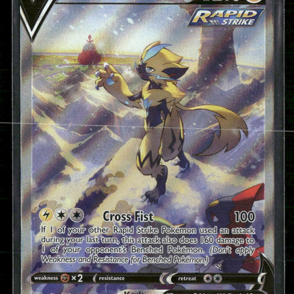SWSH06: Chilling Reign Zeraora V (Alternate Full Art) #166/198