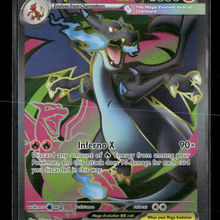 Mega Charizard X ex - 109/094 - ME02: Phantasmal Flames (PFL)