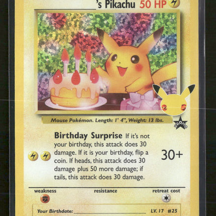 Celebrations: Classic Collection ______'s Pikachu #24/53