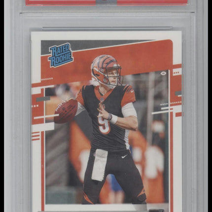 2020 Panini Donruss Joe Burrow 10 PSA #301