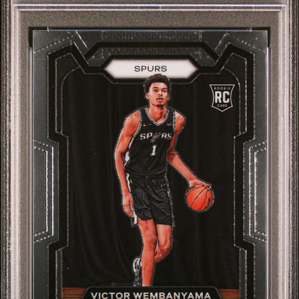 2023 Panini Prizm Victor Wembanyama 8 PSA #136