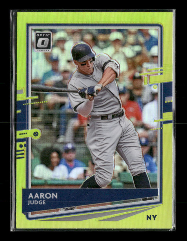 2020 Donruss Optic Lime Green Aaron Judge #130