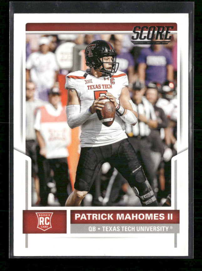 2017 Score Patrick Mahomes II Rookie #403