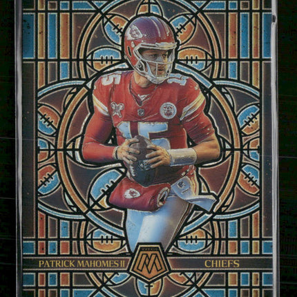 2025 Panini Mosaic Stained Glass Patrick Mahomes II #13