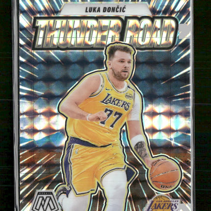 2024-25 Panini Mosaic Thunder Road Luka Doncic Prizm #1