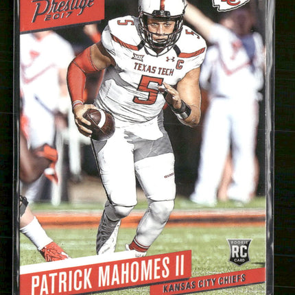 2017 Panini Prestige Patrick Mahomes II Rookie #232