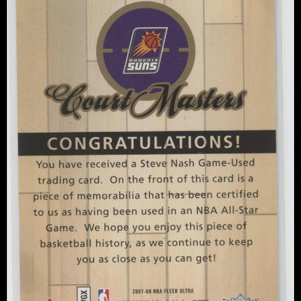 2007-08 Ultra Court Masters Steve Nash #CM-1