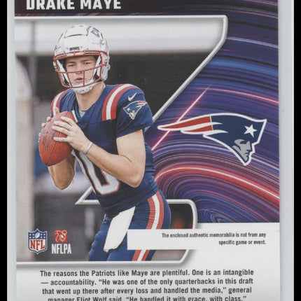 2024 Panini Zenith Z Jersey Drake Maye #ZJ2
