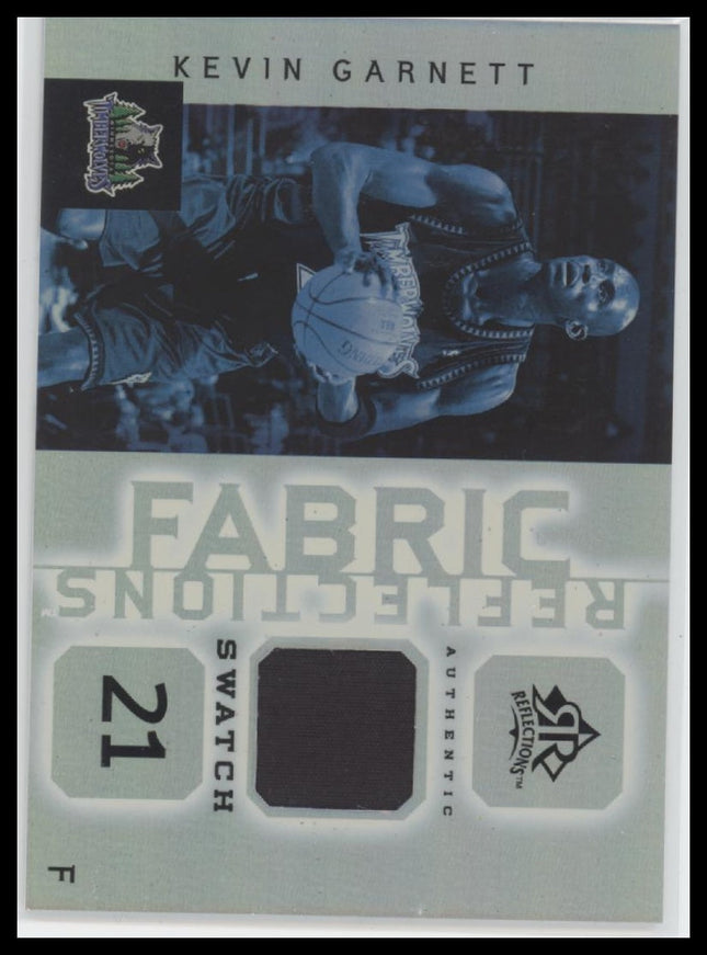 2005-06 Upper Deck Fabric Reflections Kevin Garnett #FR-KG