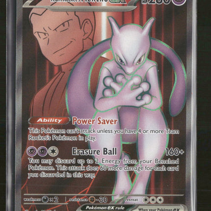 SV10: Destined Rivals Team Rocket's Mewtwo ex #213/182