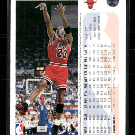 1992-93 Upper Deck Michael Jordan #23