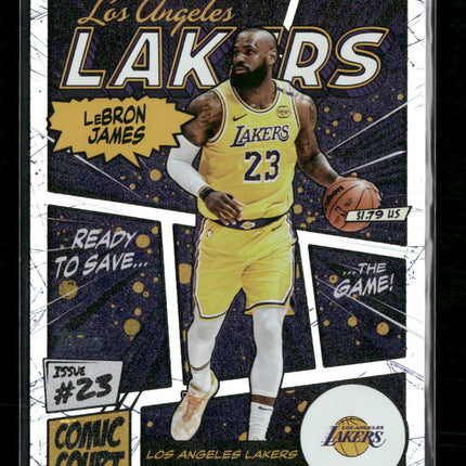 2025-26 Topps Comic Court LeBron James #CC-1